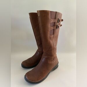 KEEN Brown Leather Knee-High Boots Size 7 Women’s